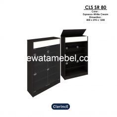 Shoe Cabinet  Size 80 - Garvani CLS SR 80 / Espresso